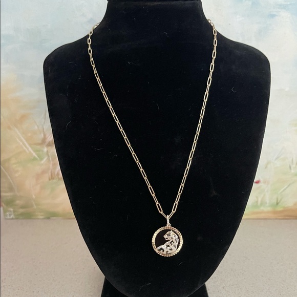 $4080 EFFY Panther Onyx Diamond Necklace Leopard - Picture 6 of 11